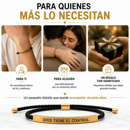 Pulsera Cristiana DIOS TIENE EL CONTROL